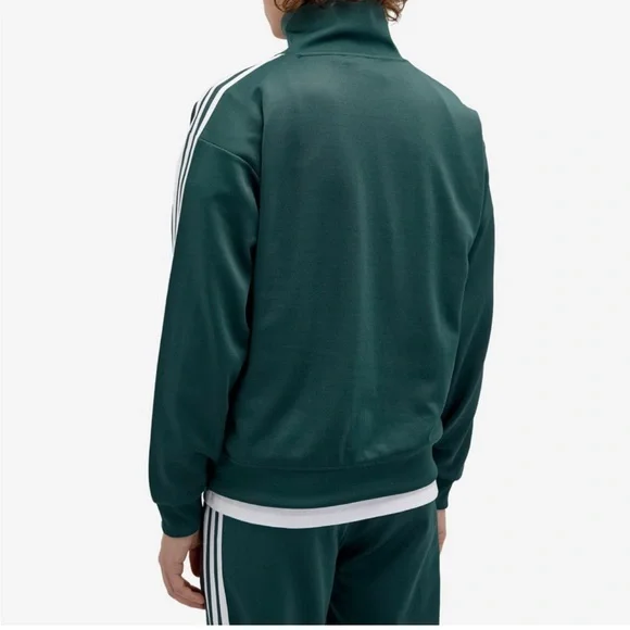 Adidas Mineral Green Funnelneck Track Top Size XS NWT - Picture 3 of 4